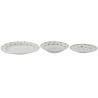 Set de Vajilla Home ESPRIT Blanco Porcelana 18 Piezas 27 x 27 x 2 cm