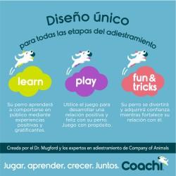 Juguete de adiestramiento Coachi Bells Azul