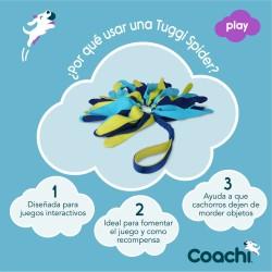 Juguete de adiestramiento Coachi TUGGI SPIDER Azul