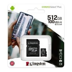 Tarjeta de Memoria Micro SD con Adaptador Kingston SDCS2 100 MB/s