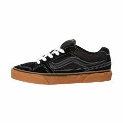 Zapatillas Casual Hombre Vans Caldrone Suedack Negro