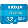 Tarjeta de Memoria Micro SD con Adaptador Kioxia Exceria UHS-I Clase 10 Azul