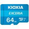 Tarjeta de Memoria Micro SD con Adaptador Kioxia Exceria UHS-I Clase 10 Azul