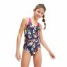 Bañador Niña Speedo Allover Splashback Azul