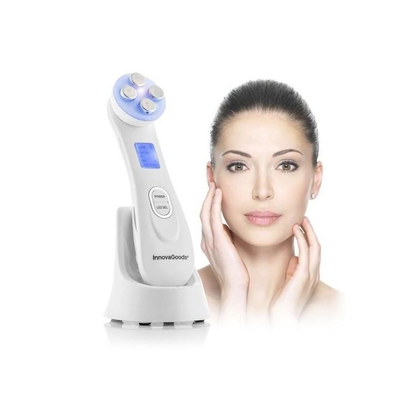 Masajeador Facial con Radiofrecuencia, Fototerapia y ElectroestimulaciÃ³n Wace InnovaGoods