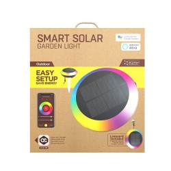 Lámpara solar Muvit MIOSGL001 IP65 1,5 W RGB G