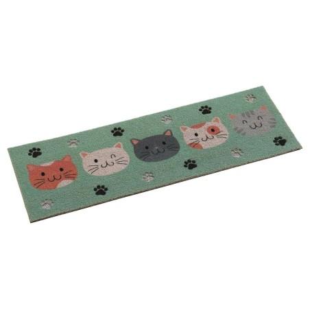 Felpudo Versa Gatos Termoplástico Fibra de coco 25 x 5 x 75 cm