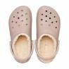 Zuecos Crocs Classic Lined Beige