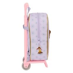 Mochila Escolar con Ruedas Wish Lila 22 x 27 x 10 cm