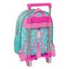 Mochila Escolar con Ruedas Rainbow High Paradise Turquesa 28 x 34 x 10 cm