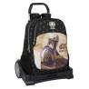 Mochila Escolar con Ruedas The Mandalorian This is the way Negro 32 x 44 x 16 cm