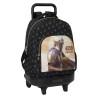 Mochila Escolar con Ruedas The Mandalorian This is the way Negro 33 X 45 X 22 cm