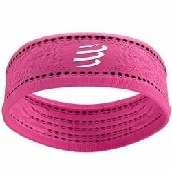 Cinta Deportiva para la Cabeza Compressport Thin On/Off Rosa Fucsia