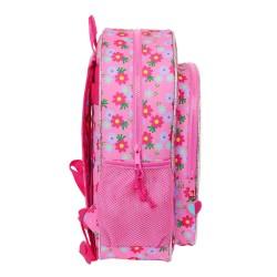 Mochila Escolar Trolls Rosa 32 X 38 X 12 cm