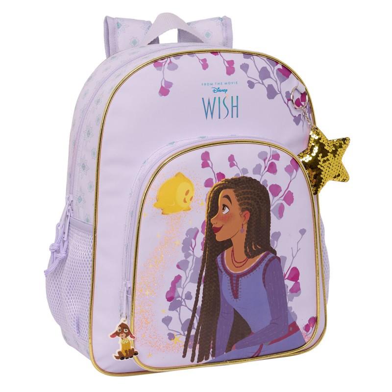 Mochila Escolar Wish Lila 32 X 38 X 12 cm