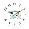 Reloj de Pared Versa Bicicleta Madera 4 x 30 x 30 cm