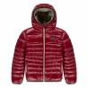 Chaqueta Infantil Levi's Lined Mdwt Puffer J Rhythmic Rojo Oscuro