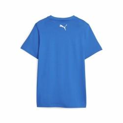 Camiseta de Manga Corta Infantil Puma Active Sports Graphic Azul