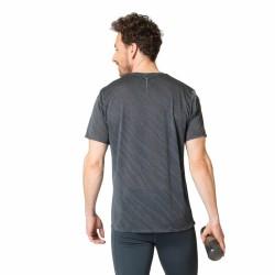 Camiseta de Manga Corta Unisex Odlo Zeroweight Enginee Gris oscuro