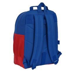 Mochila Escolar F.C. Barcelona Azul Granate 32 x 42 x 15 cm