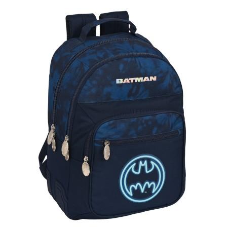 Mochila Escolar Batman Legendary Azul marino 32 x 42 x 15 cm