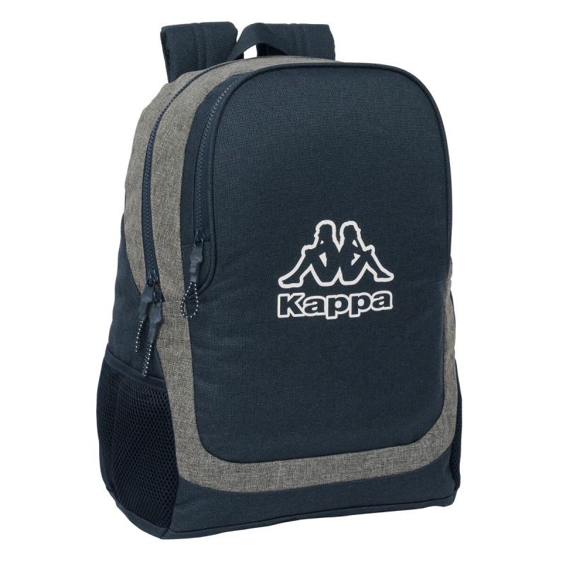 Mochila Escolar Kappa Dark navy Gris Azul marino 32 x 44 x 16 cm