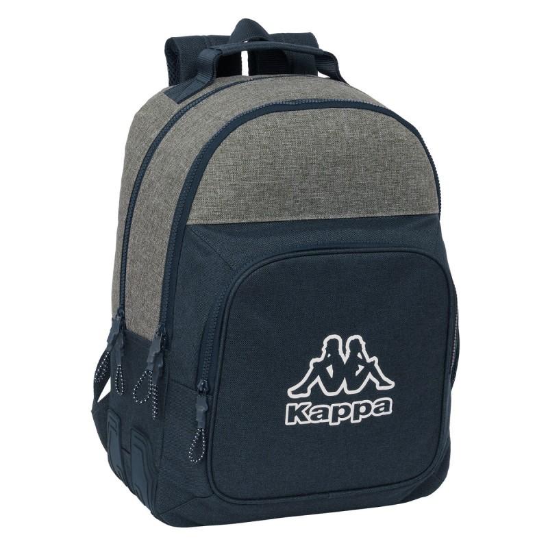 Mochila Escolar Kappa Dark navy Gris Azul marino 32 x 42 x 15 cm