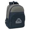 Mochila Escolar Kappa Dark navy Gris Azul marino 32 x 42 x 15 cm