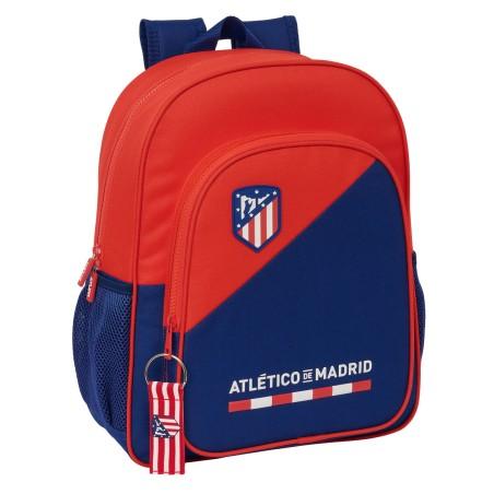 Mochila Escolar Atlético Madrid Azul Rojo 32 X 38 X 12 cm