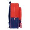 Mochila Escolar Atlético Madrid Azul Rojo 32 X 38 X 12 cm