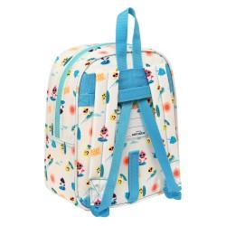 Mochila Infantil Baby Shark Surfing Azul Blanco 22 x 27 x 10 cm