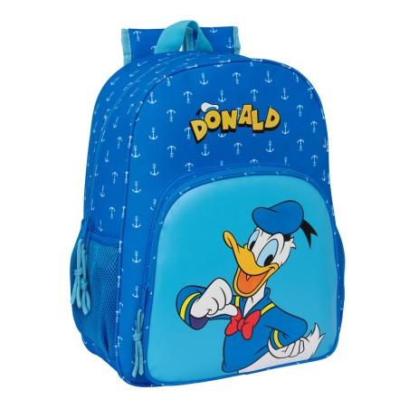 Mochila Escolar Donald Azul 33 x 42 x 14 cm