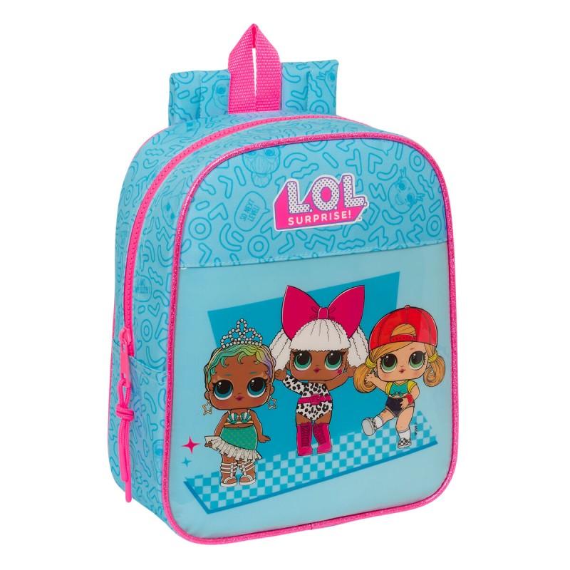 Mochila Infantil LOL Surprise! Divas Azul 22 x 27 x 10 cm