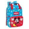 Mochila Escolar Mickey Mouse Clubhouse Fantastic Azul Rojo 20 x 28 x 8 cm