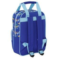 Mochila Escolar Bluey Azul marino 20 x 28 x 8 cm