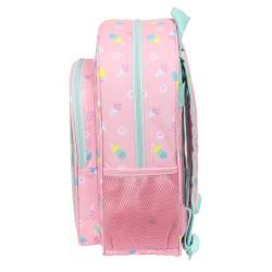 Mochila Escolar Peppa Pig Ice cream Rosa Menta 26 x 34 x 11 cm