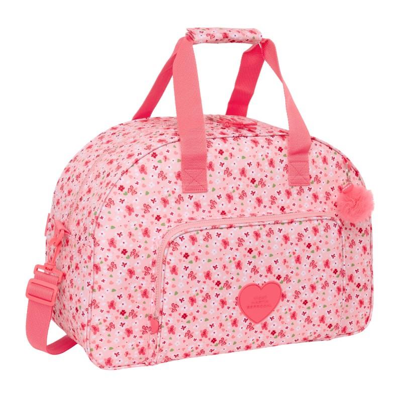 Bolsa de Deporte Vicky Martín Berrocal In bloom Rosa 48 x 33 x 21 cm