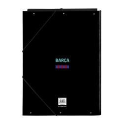 Carpeta F.C. Barcelona Negro A4