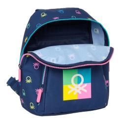 Mochila Benetton Cool Mini Azul marino 25 x 30 x 13 cm