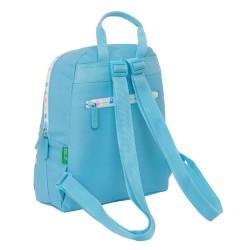 Mochila Benetton Spring Mini Celeste 25 x 30 x 13 cm