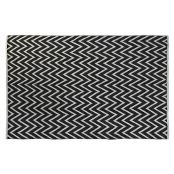 Alfombra DKD Home Decor Zig-zag Bicolor Urbano (120 x 180 x 1 cm)