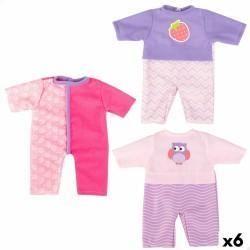 Ropa para muñecas Colorbaby 3 Piezas 6 Unidades