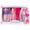 Ropa para muñecas Colorbaby 3 Piezas 6 Unidades