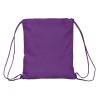 Bolsa Mochila con Cuerdas Real Valladolid C.F. Morado 35 x 40 x 1 cm