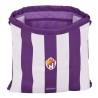 Bolsa Mochila con Cuerdas Real Valladolid C.F. Morado 35 x 40 x 1 cm