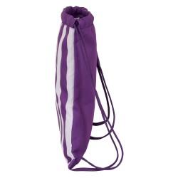 Bolsa Mochila con Cuerdas Real Valladolid C.F. Morado 35 x 40 x 1 cm