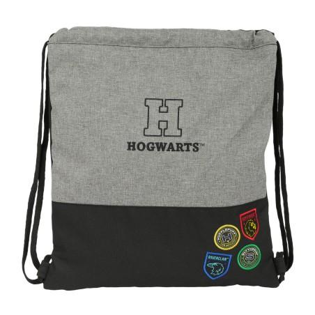 Bolsa Mochila con Cuerdas Harry Potter House of champions Negro Gris 35 x 40 x 1 cm