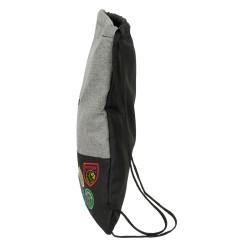 Bolsa Mochila con Cuerdas Harry Potter House of champions Negro Gris 35 x 40 x 1 cm