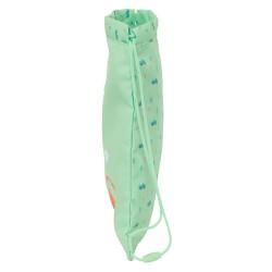 Bolsa Mochila con Cuerdas Safta Coches Verde 26 x 34 x 1 cm