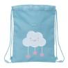 Bolsa Mochila con Cuerdas Safta Nube Azul 26 x 34 x 1 cm